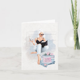 Ser feliz tarjeta de saludo