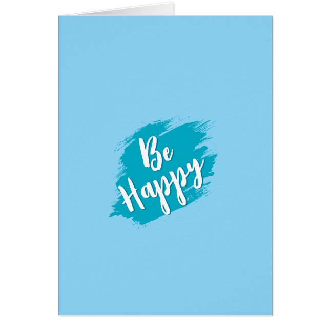 ser feliz texto (Frente)