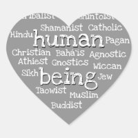 Ser humano Pegatina Espiritual Pegatinas de la Hum
