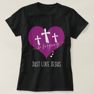 Ser indulgente como una camiseta de Jesús