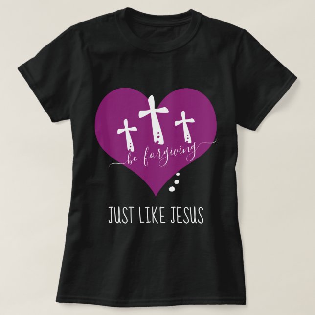 Ser indulgente como una camiseta de Jesús (Diseño del anverso)