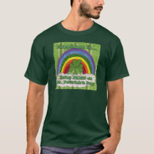 Ser irlandés en la camiseta del Día de San Patrici