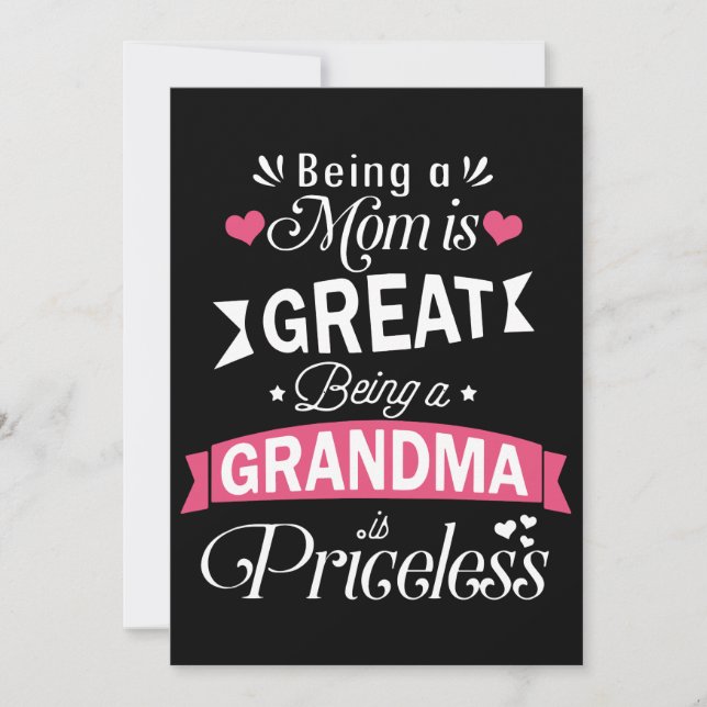 ser madre es genial ser una camiseta de la abuela (Anverso)