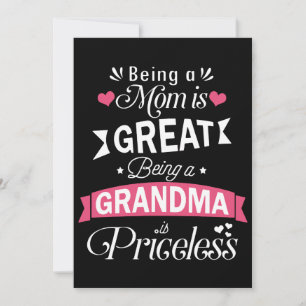 ser madre es genial ser una camiseta de la abuela