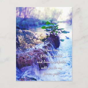 ser mi chica floral invitación a la niebla acuátic