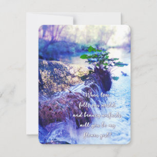 ser mi chica floral invitación a la niebla acuátic