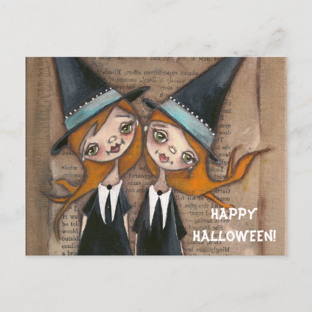 Ser nosotros mismos - Postales de Halloween (Anverso)