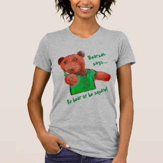 Ser oso o ser camiseta cuadrada