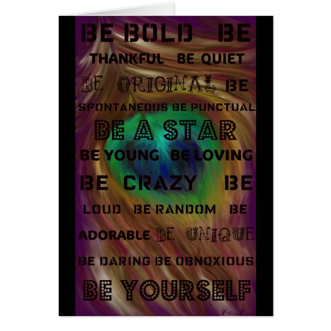 Ser Peacock audaz (Frente)