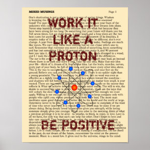SER POSITIVO — Impresión artística