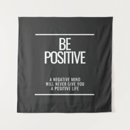 Ser tapiz de pared positivo