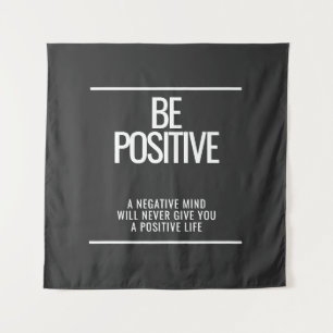 Ser tapiz de pared positivo