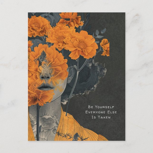 Ser tu propia postal artística (Anverso)