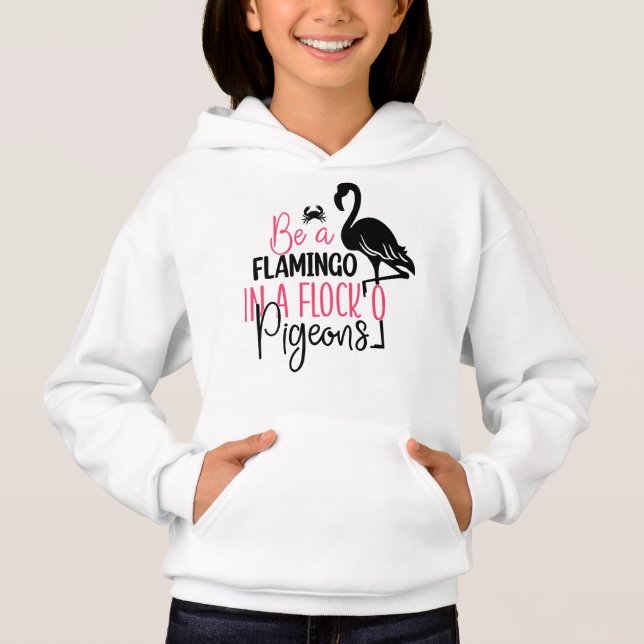 Ser un flamenco en una bandada de palomas (Anverso)