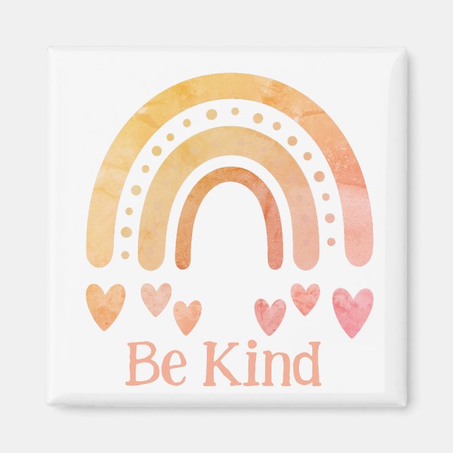 Ser un imán amable de arco iris (Frente)