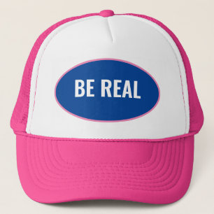 Ser un sombrero de camión real
