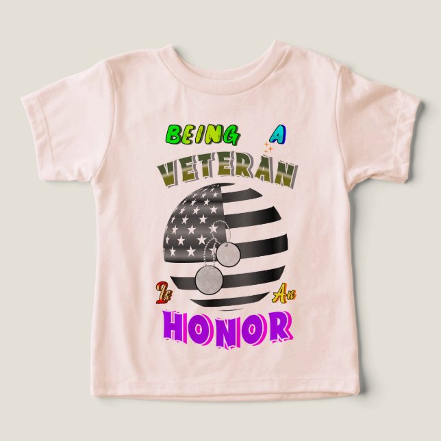 Ser un veterano es un honor (Diseño delantero )