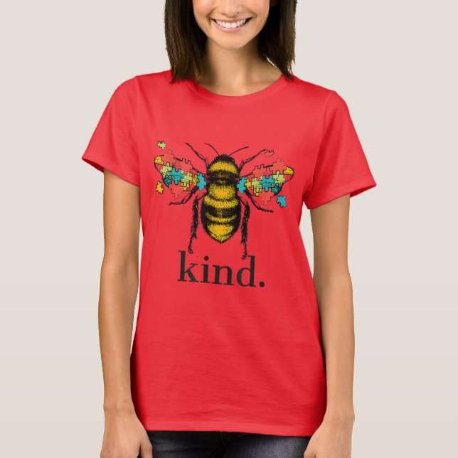 Ser una camiseta femenina amable (Anverso)