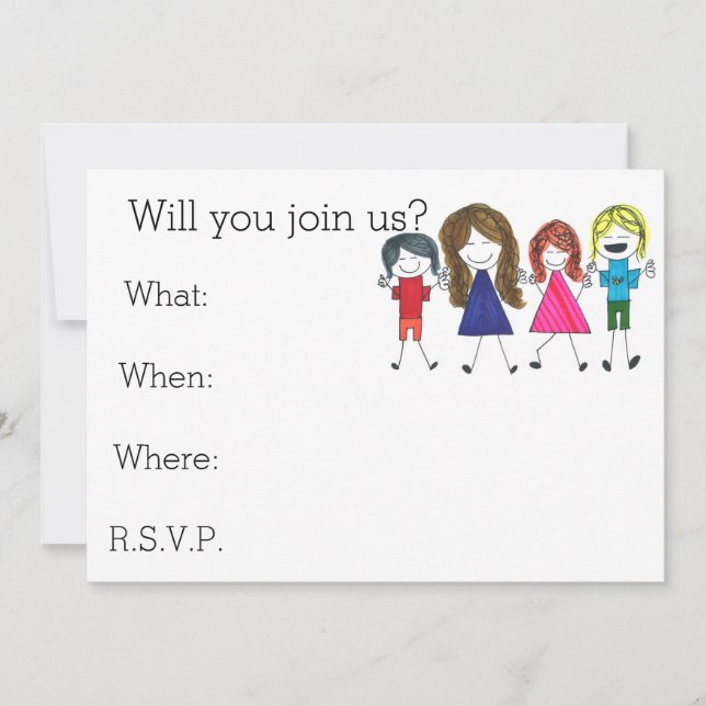 ser una invitación de amistad (Anverso)