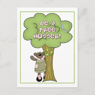 Ser una postal de árbol más grande