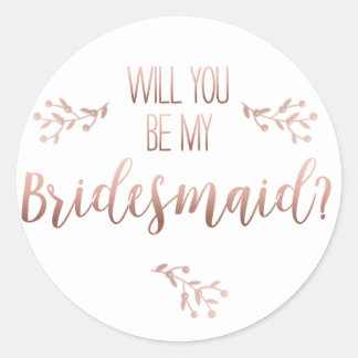 será mi pegatina de dama de honor