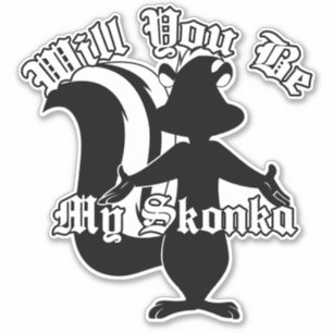 será mi Pegatina del Decal de Skonka
