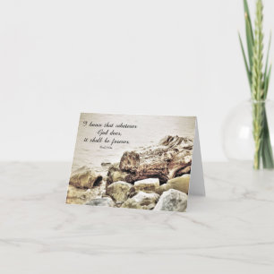 Será Para Siempre - Tarjeta De Escritura