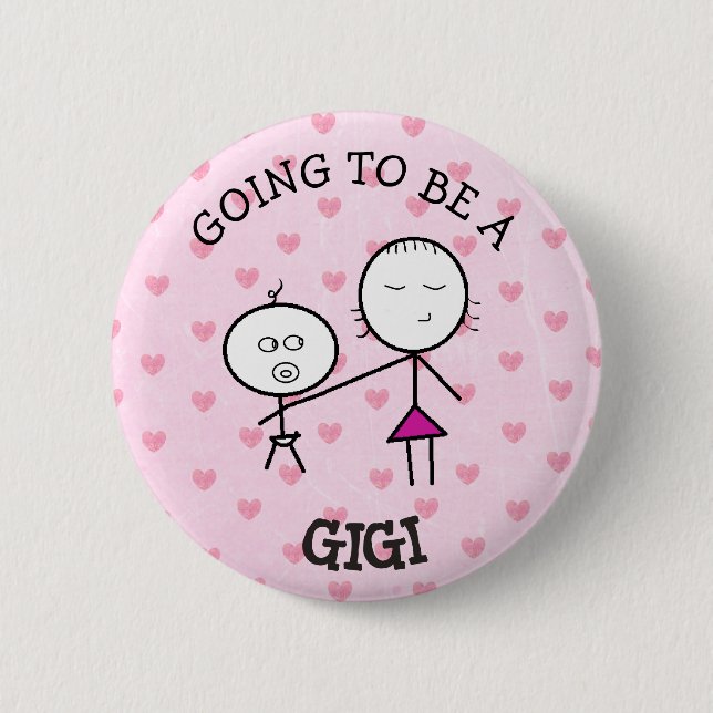 Será un botón de Invitación Gigi (Anverso)
