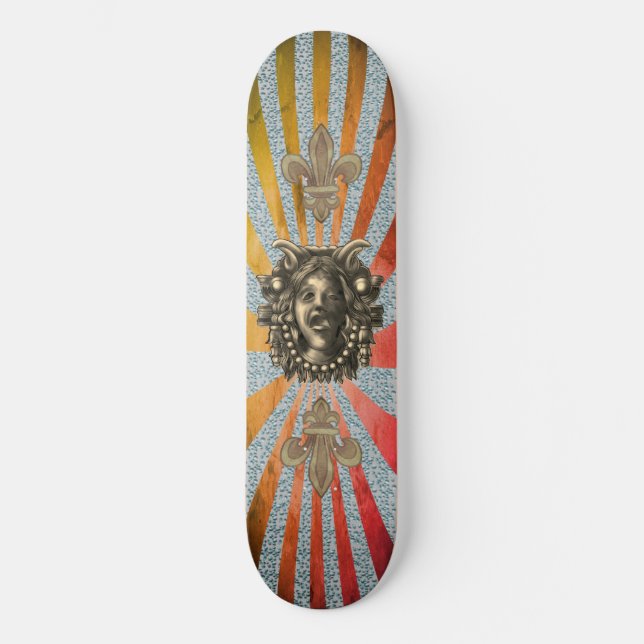 Seraph Gargoyle custom name Skateboard (Anverso)