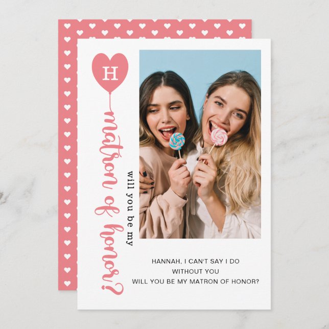 ¿Serás mi atrón de honor? (Anverso / Reverso)