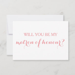 ¿Serás mi atrón de novia con tarjeta de honor?
