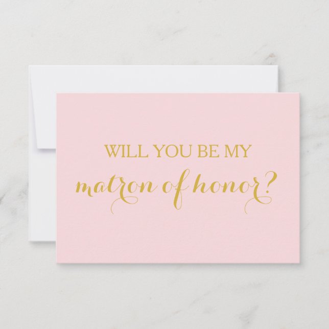 ¿Serás mi atrón de novia con tarjeta de honor? (Anverso)