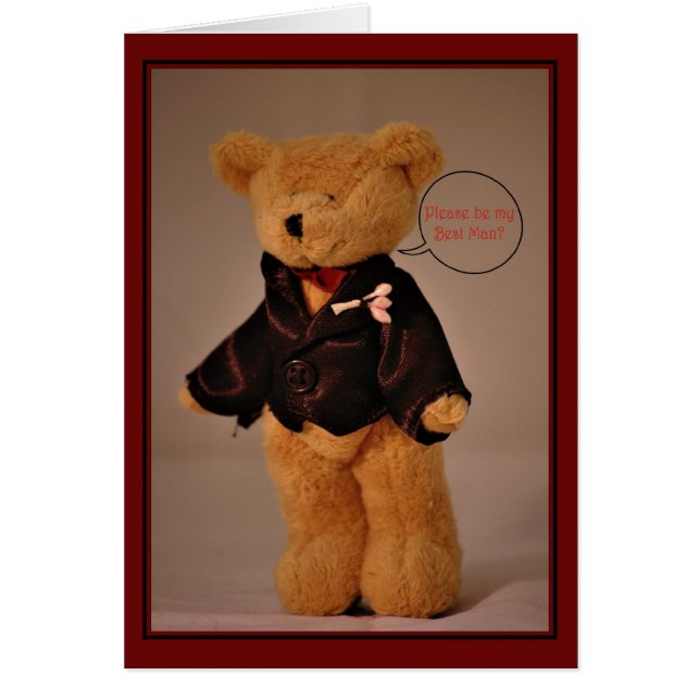 ¿Serás mi Bestman? (Frente)