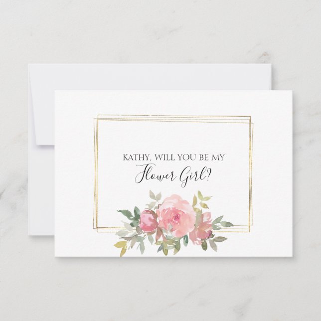 ¿Serás Mi Chica De Flores? (Anverso)