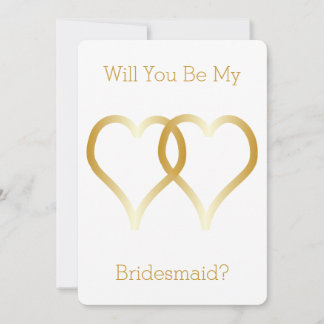¿Serás Mi Corazón De Oro De Invitación A La Novia?
