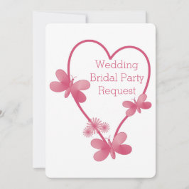 ¿Serás Mi Corazón Rosa Invitación A La Mujer De No