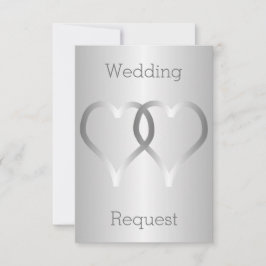 ¿Serás Mi Dama de Flores Invitación Corazón de Pla