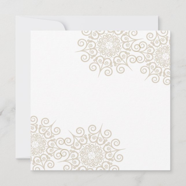 ¿Serás mi dama de honor Invitación (Reverso)