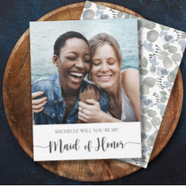 ¿Serás mi empleada de honor Eucalyptus?