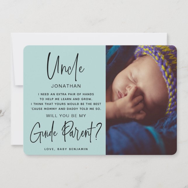 ¿Serás mi guía de la foto primaria? (Anverso)