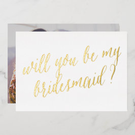 ¿Serás Mi Invitación De Relieve metalizado De La N