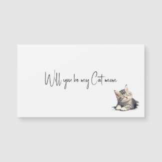 ¿Serás mi mamá de gatos?