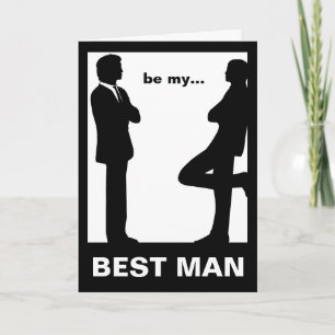 ¿Serás Mi Mejor Tarjeta De Saludo De Hombre?