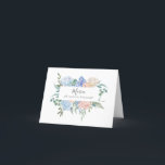 ¿Serás Mi Novia Doblada Tarjeta De Gracias?<br><div class="desc">Personalizar el interior de esta tarjeta con una nota personal a tu futura dama de honor. Personaliza la parte delantera de la tarjeta con su nombre para hacer la pregunta extra especial!</div>