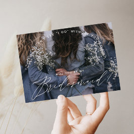 ¿Serás Mi Novia? Invitación a Rosa Gold y Rubor