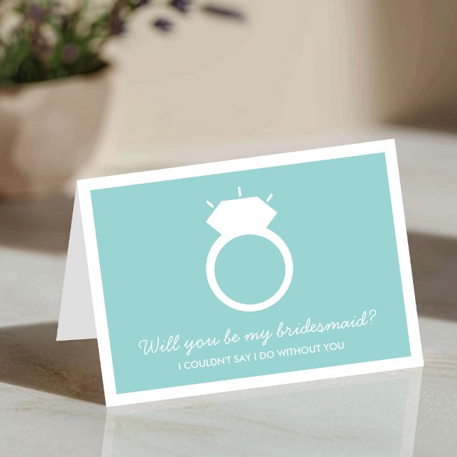 ¿Serás Mi Novia? Tarjeta de anillo azul (Subido por el creador)