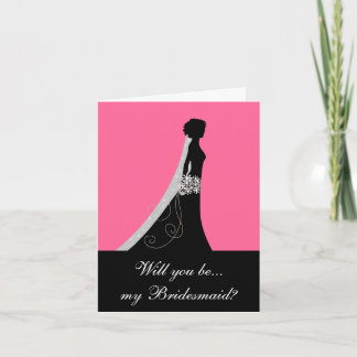 ¿Serás Mi Novia? Tarjetas de nota rosa