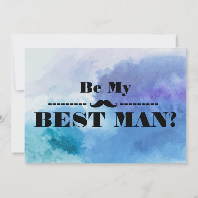 ¿Serás mi Padrino de Boda Invitación (Anverso)