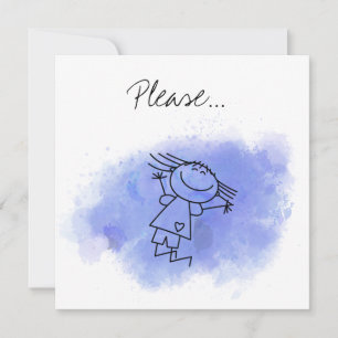 ¿Serás mi padrino, por favor? Tarjeta de propuesta