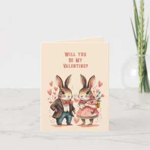 Serás Mi Pareja De Conejo De San Valentín